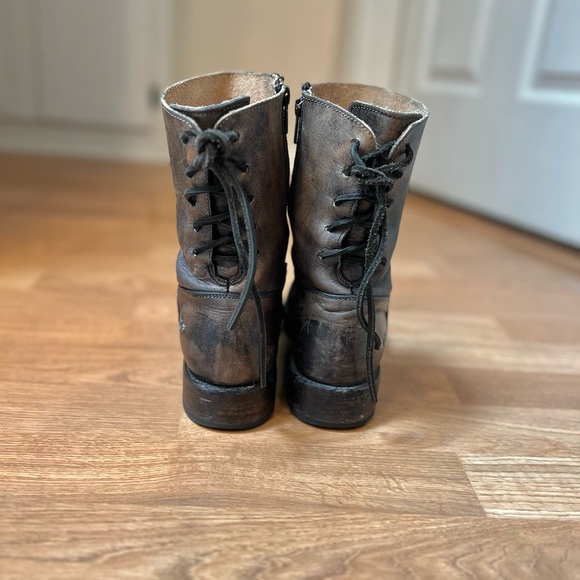 🤎Bed|Stü Brown boots with lace-up back🍫 - Picture 5 of 6